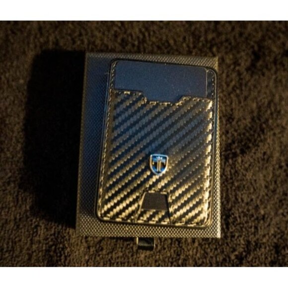 Swype Slim Wallet for Men with Money Clip Metal RFID Blocking Mens Wallet Card - Picture 1 of 2
